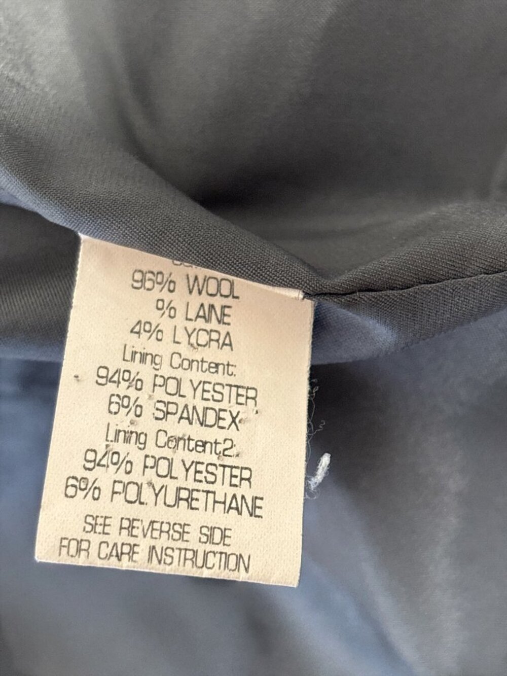 Theory Women’s Gray Wool Stretch Blazer Size 10 — Tailored One-Button Jacket — P - Picture 8 of 11